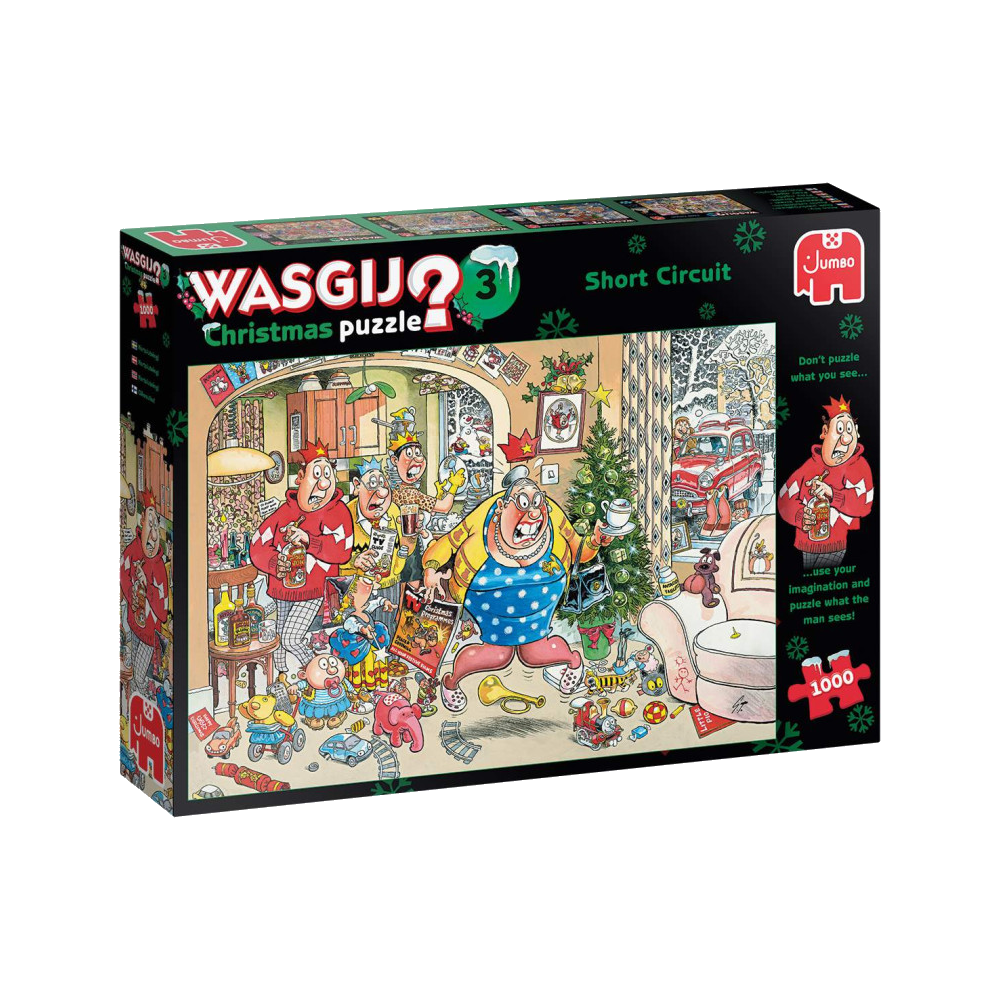 Wasgij Christmas 3 - 1000 brikker