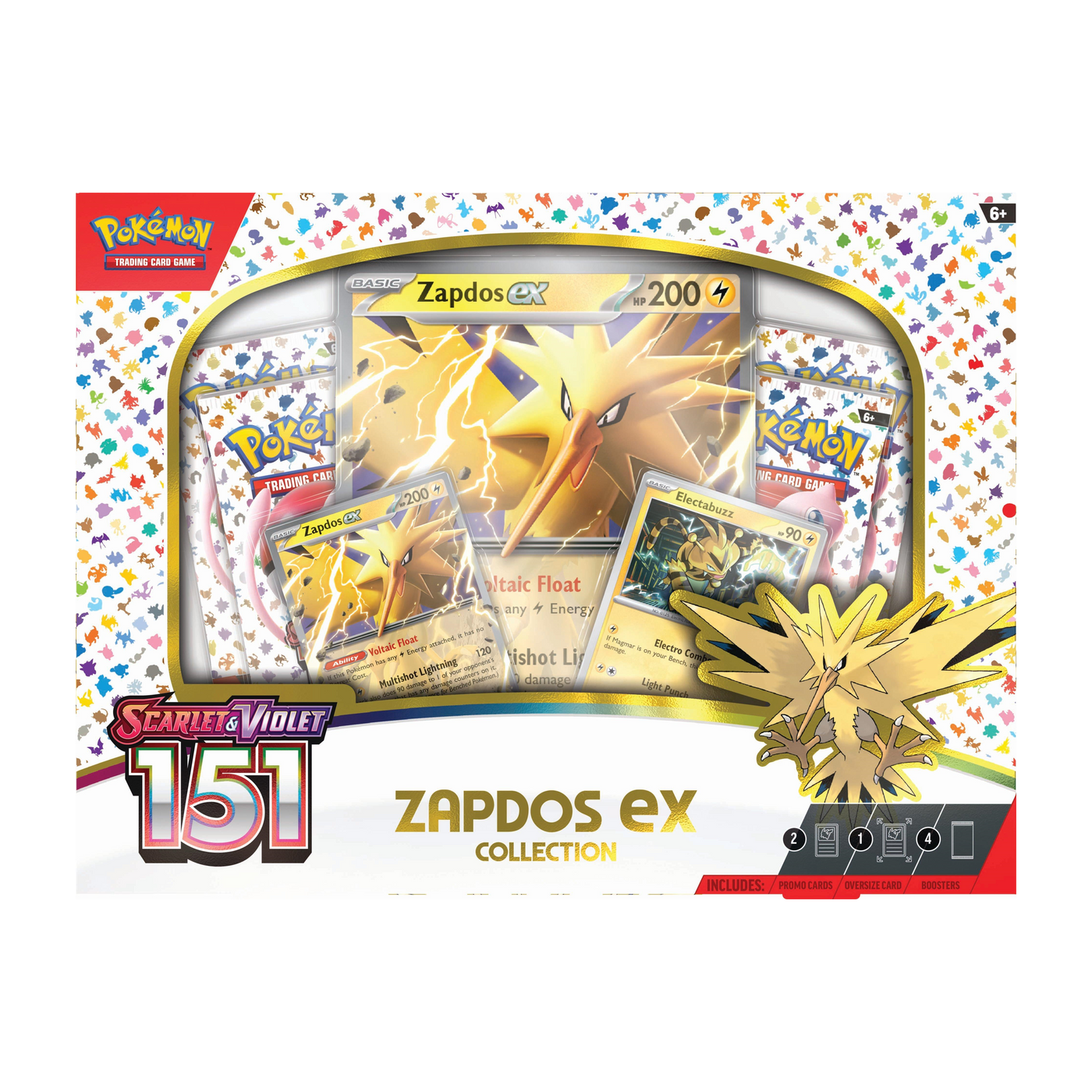 Pokemon Zapdos Ex 151