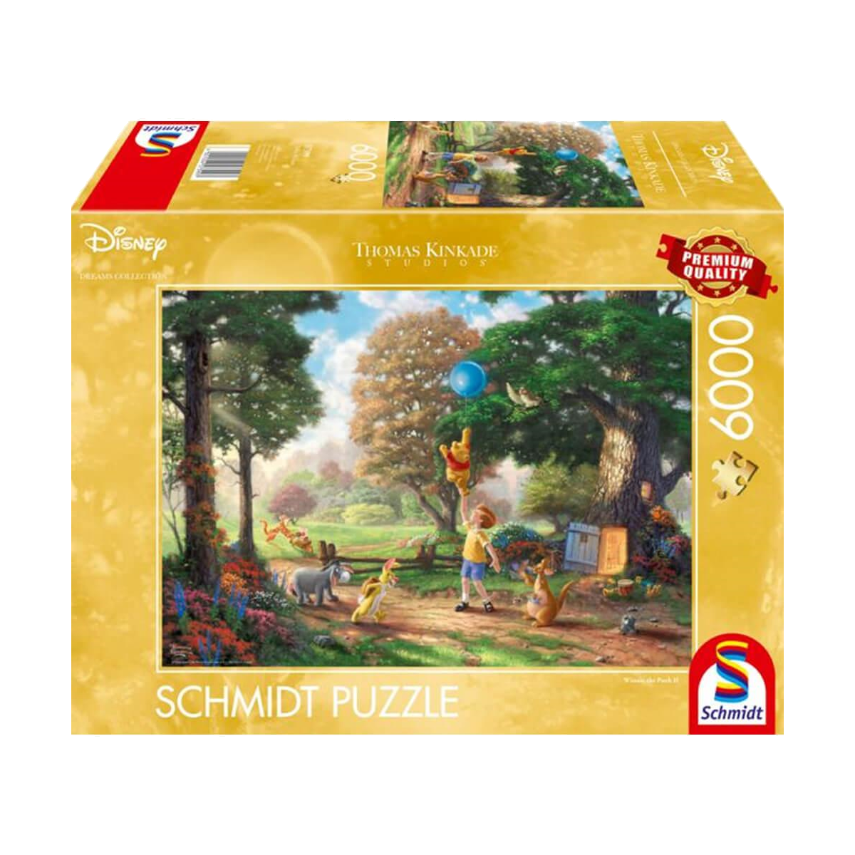 Kinkade: Winnie The Pooh 2 - 6000 brikker