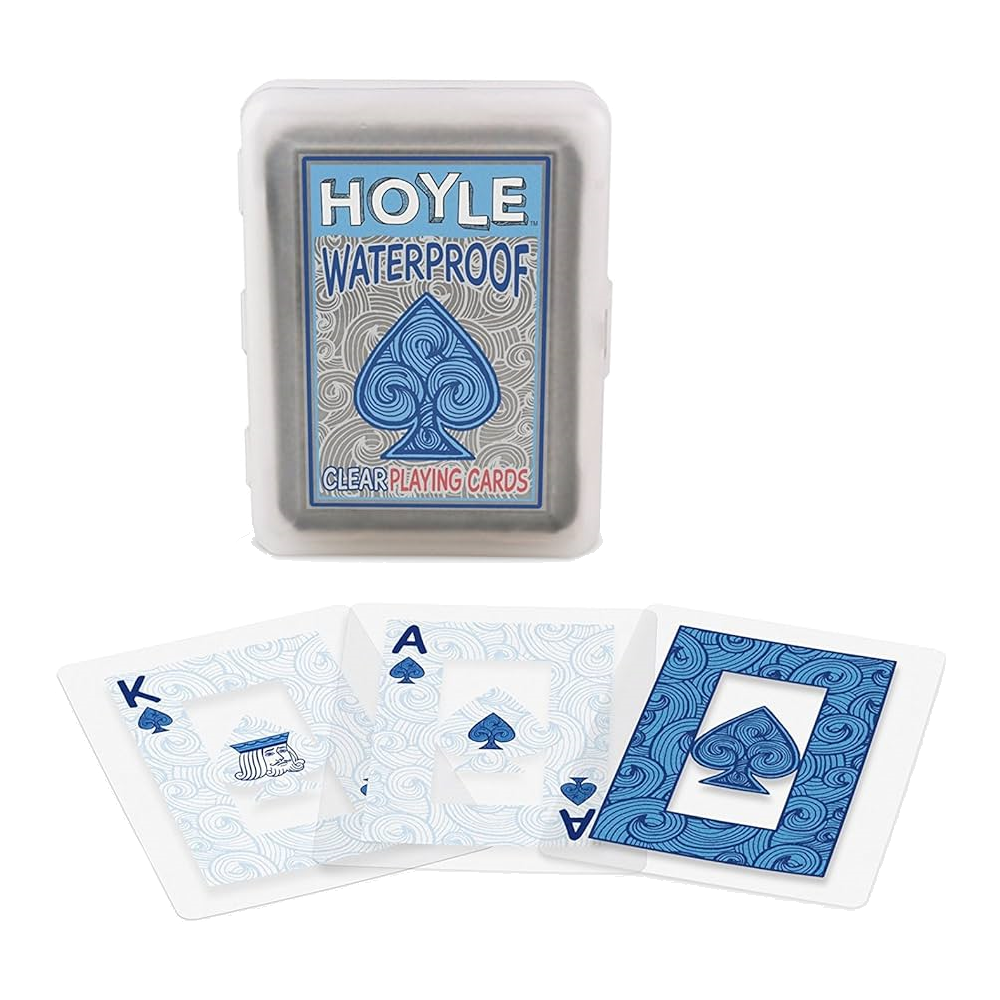 Hoyle Waterproof Clear spillekort