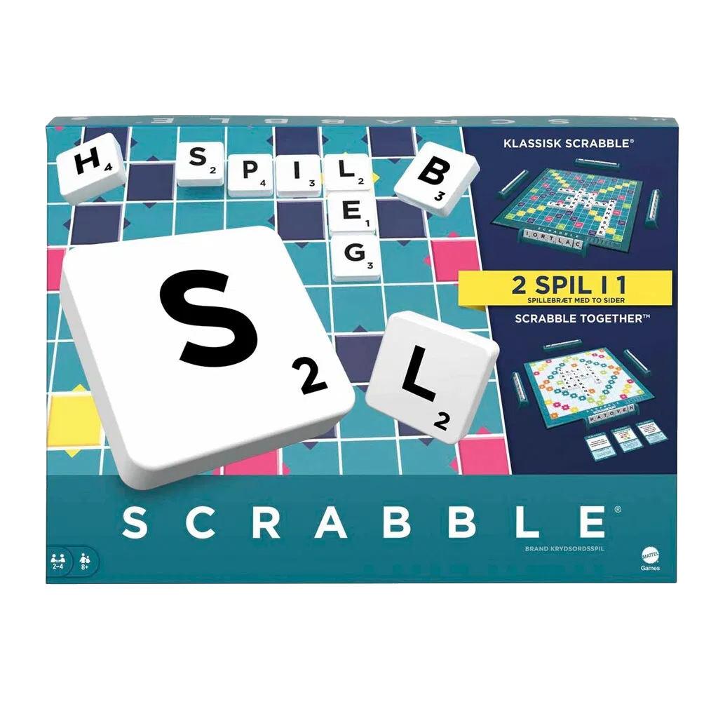 Scrabble + Scrabble Together (dansk)