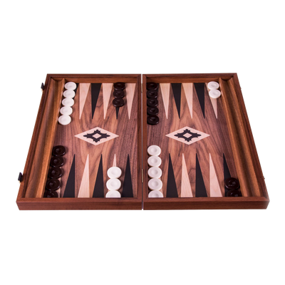 48cm Backgammon i Valnød