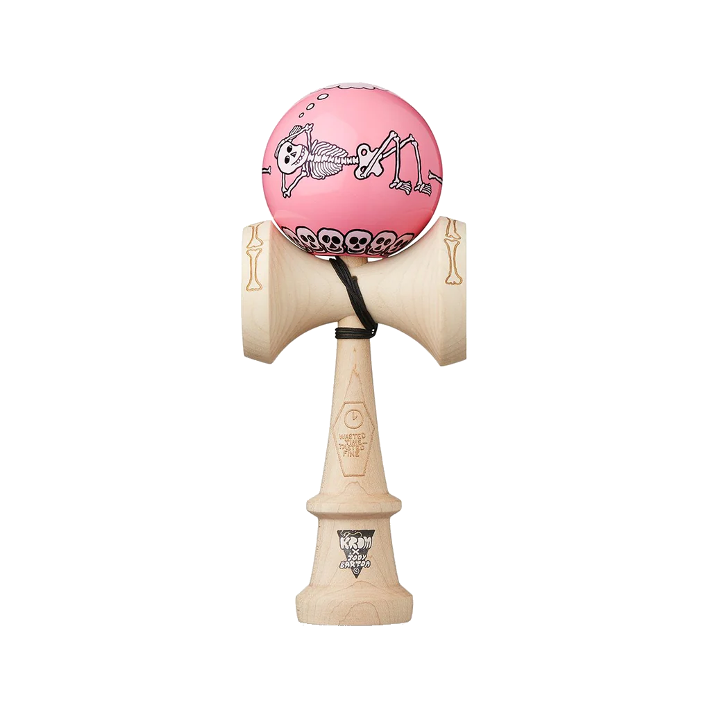 Kendama Skeletons Pink Jody Barton