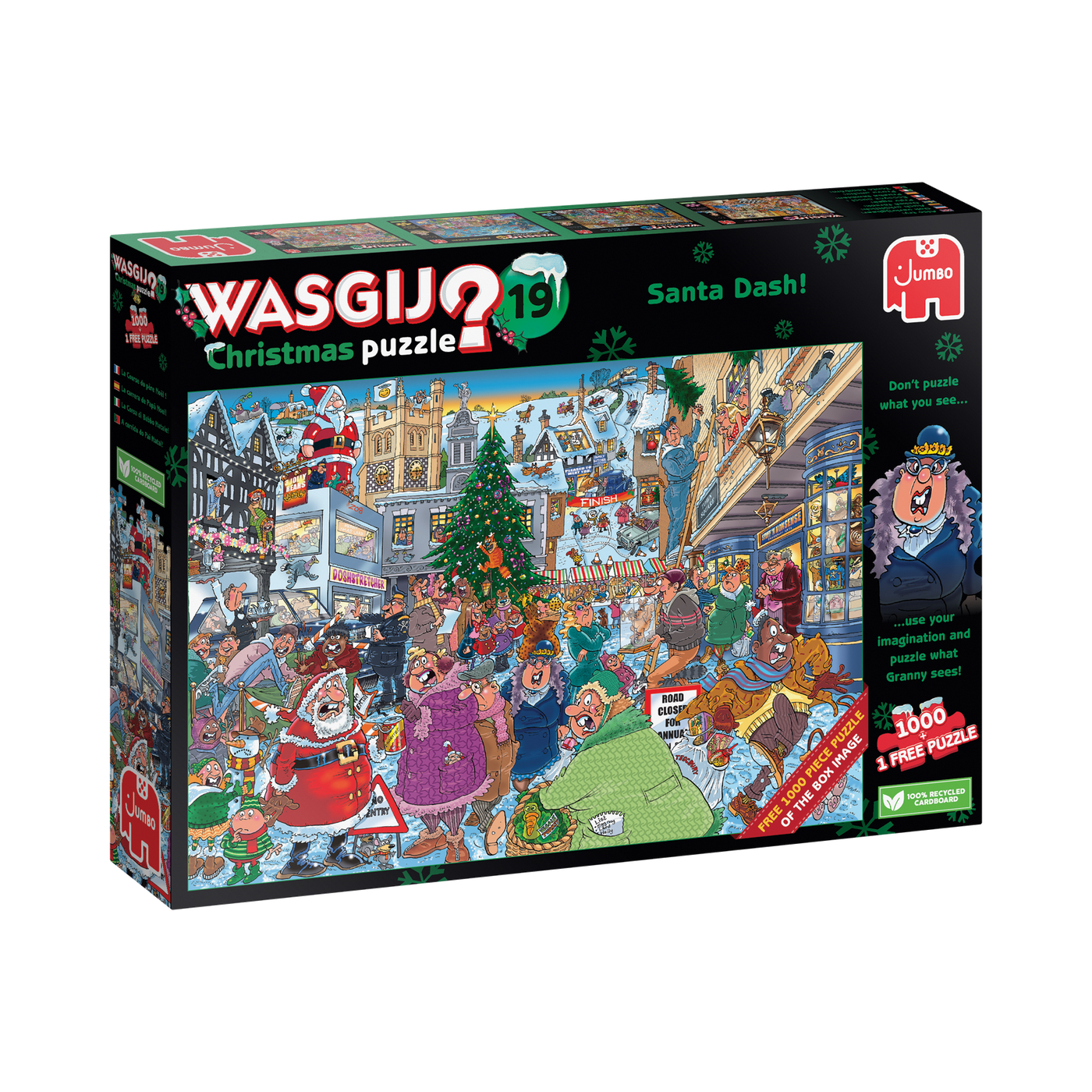 Wasgij Christmas 19 - 1000 brikker