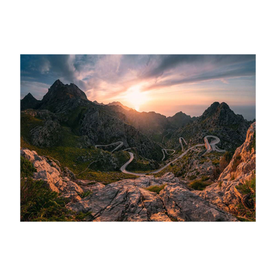 Serra de Tramuntana, Mallorca - 1000 brikker